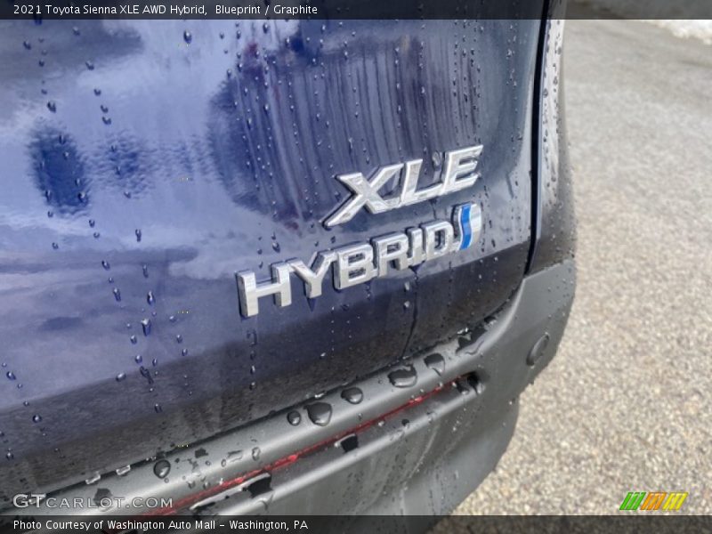 Blueprint / Graphite 2021 Toyota Sienna XLE AWD Hybrid