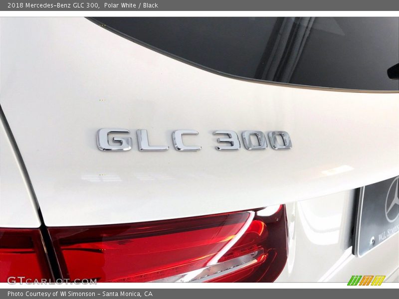 Polar White / Black 2018 Mercedes-Benz GLC 300