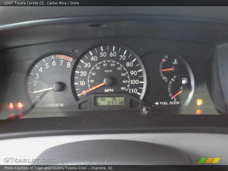 Cactus Mica / Stone 2007 Toyota Corolla CE