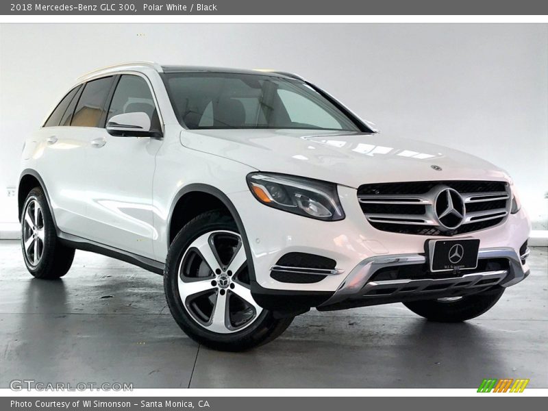 Polar White / Black 2018 Mercedes-Benz GLC 300