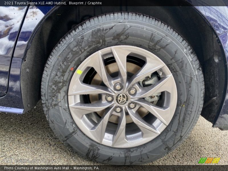 Blueprint / Graphite 2021 Toyota Sienna XLE AWD Hybrid