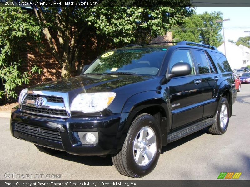 Black / Stone Gray 2008 Toyota 4Runner SR5 4x4