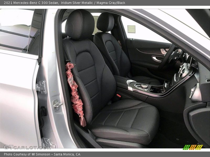 Iridium Silver Metallic / Magma Gray/Black 2021 Mercedes-Benz C 300 Sedan