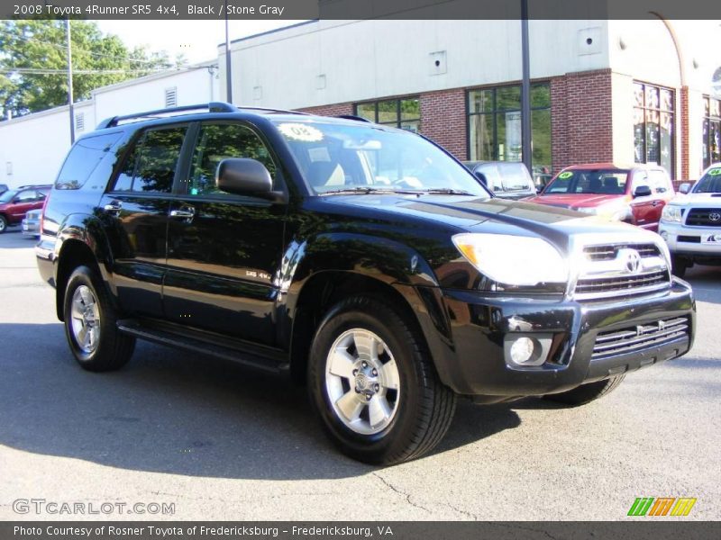 Black / Stone Gray 2008 Toyota 4Runner SR5 4x4