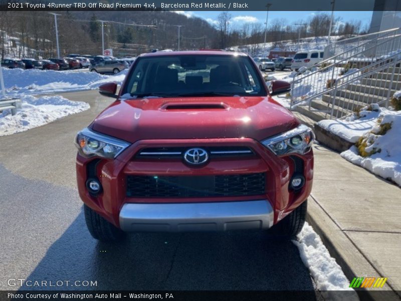 Barcelona Red Metallic / Black 2021 Toyota 4Runner TRD Off Road Premium 4x4