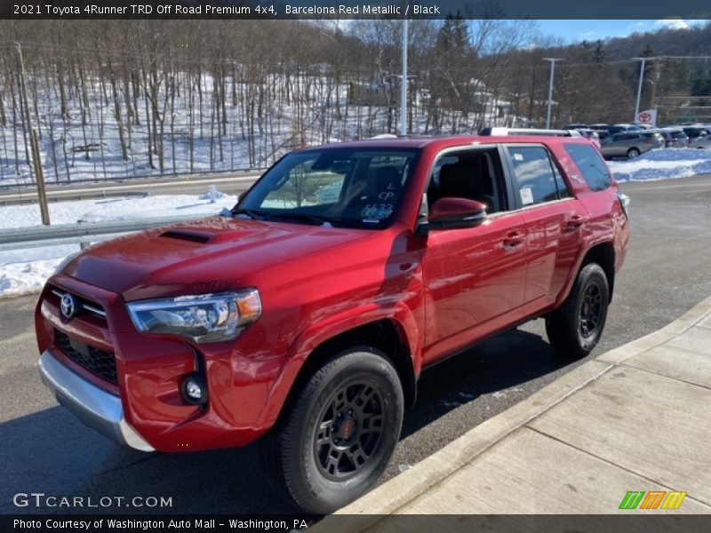 Front 3/4 View of 2021 4Runner TRD Off Road Premium 4x4