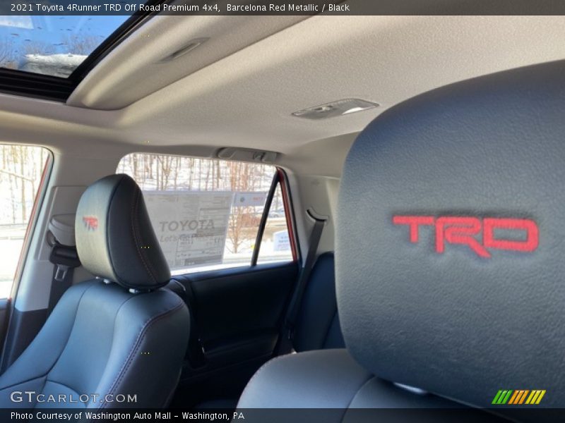 Barcelona Red Metallic / Black 2021 Toyota 4Runner TRD Off Road Premium 4x4