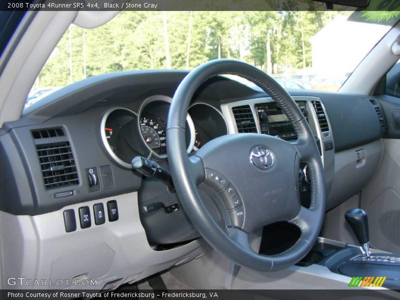 Black / Stone Gray 2008 Toyota 4Runner SR5 4x4