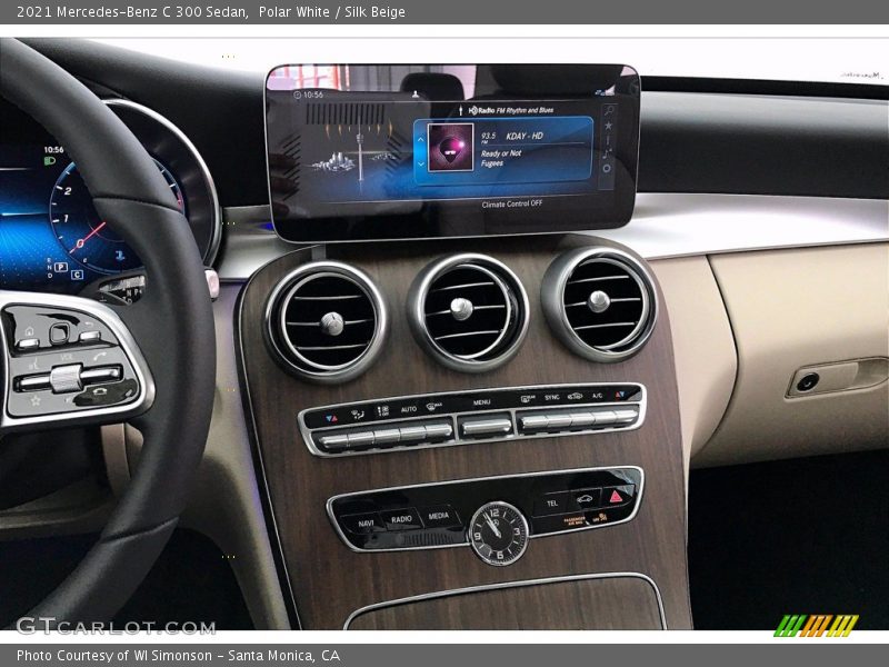 Polar White / Silk Beige 2021 Mercedes-Benz C 300 Sedan