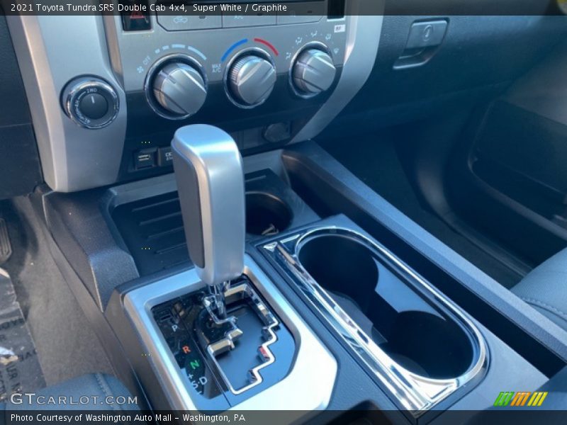 Super White / Graphite 2021 Toyota Tundra SR5 Double Cab 4x4