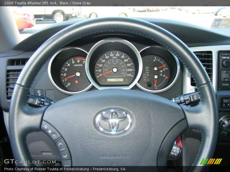 Black / Stone Gray 2008 Toyota 4Runner SR5 4x4