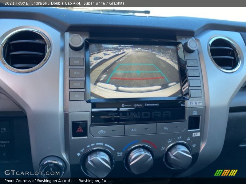 Super White / Graphite 2021 Toyota Tundra SR5 Double Cab 4x4