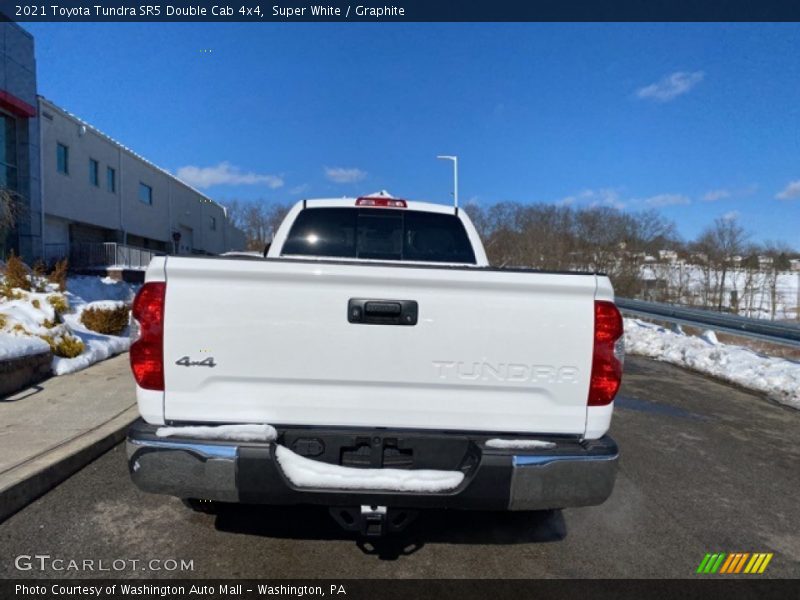 Super White / Graphite 2021 Toyota Tundra SR5 Double Cab 4x4