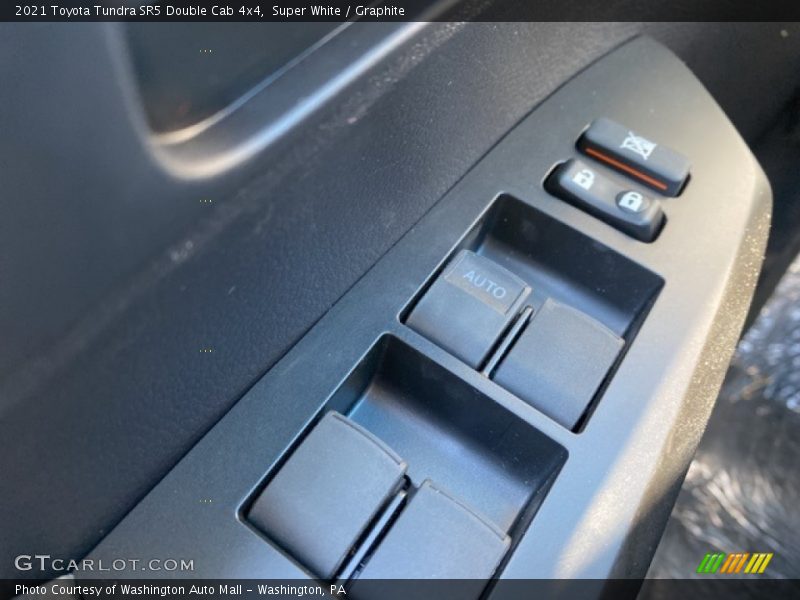 Super White / Graphite 2021 Toyota Tundra SR5 Double Cab 4x4