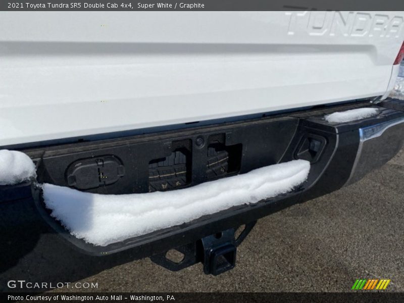 Super White / Graphite 2021 Toyota Tundra SR5 Double Cab 4x4