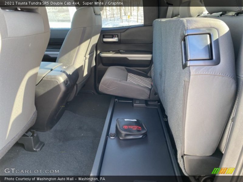 Super White / Graphite 2021 Toyota Tundra SR5 Double Cab 4x4