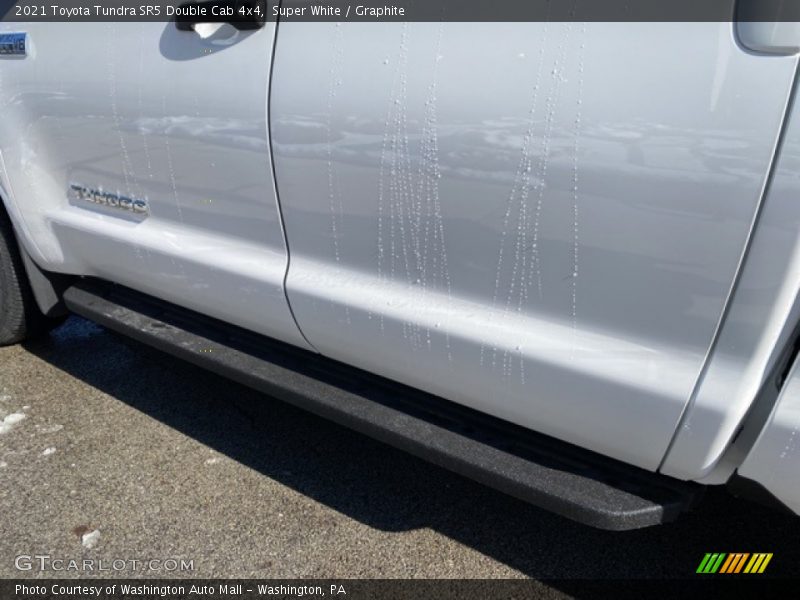Super White / Graphite 2021 Toyota Tundra SR5 Double Cab 4x4