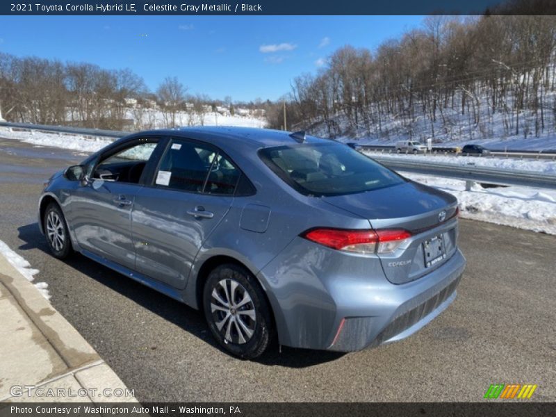 Celestite Gray Metallic / Black 2021 Toyota Corolla Hybrid LE