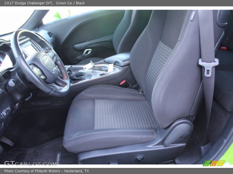 Green Go / Black 2017 Dodge Challenger SXT