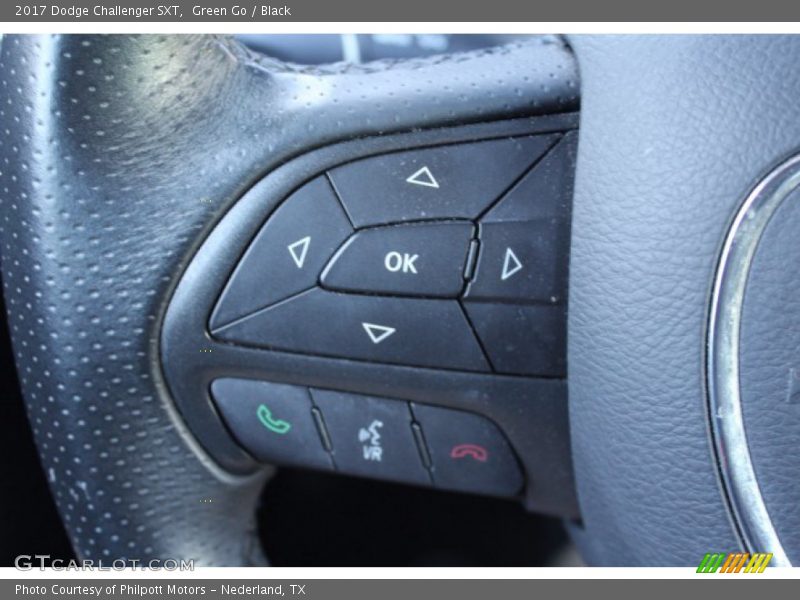 Green Go / Black 2017 Dodge Challenger SXT
