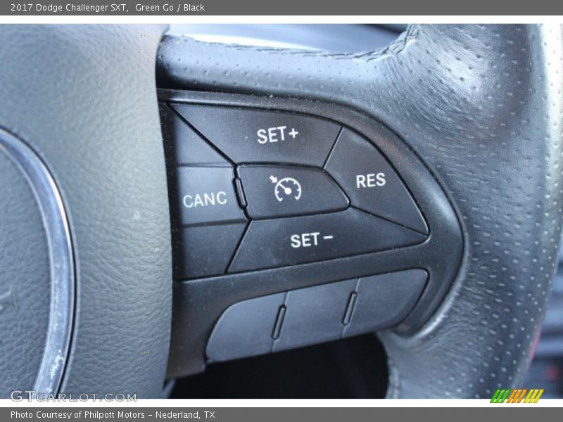 Green Go / Black 2017 Dodge Challenger SXT