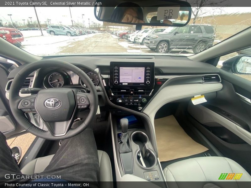 Celestial Silver Metallic / Ash 2021 Toyota Camry SE