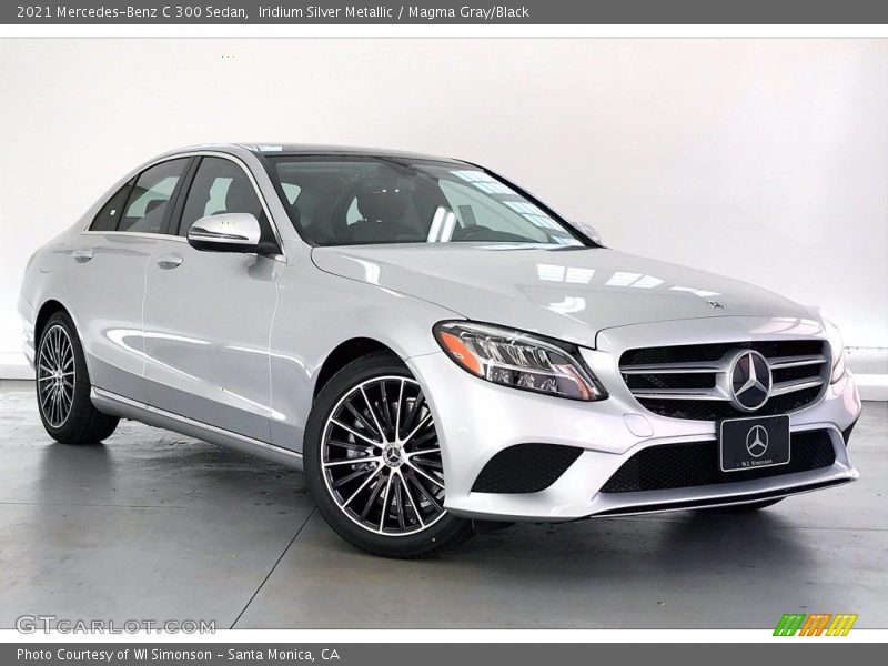 Iridium Silver Metallic / Magma Gray/Black 2021 Mercedes-Benz C 300 Sedan