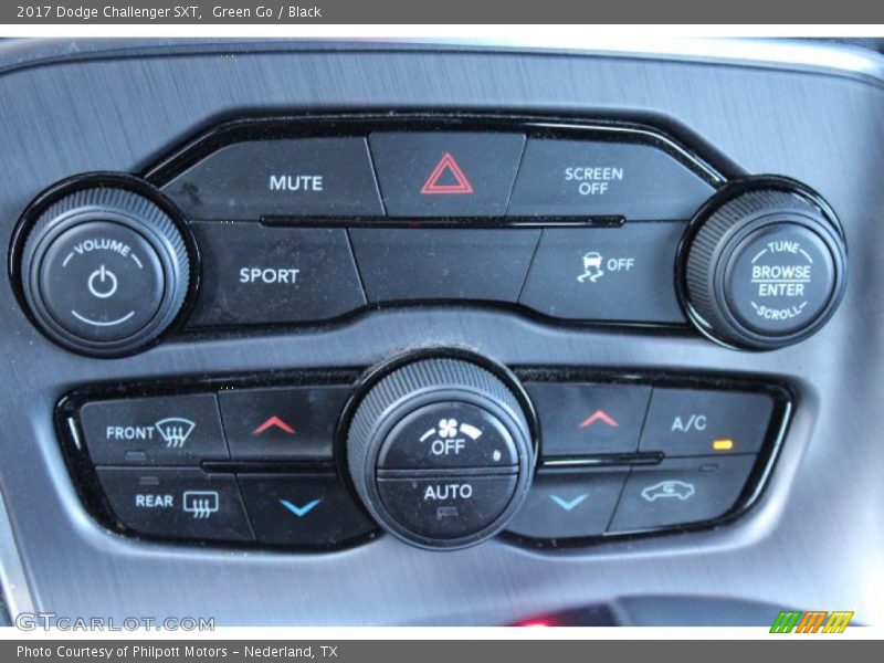 Green Go / Black 2017 Dodge Challenger SXT