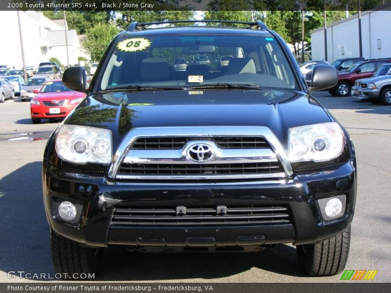 Black / Stone Gray 2008 Toyota 4Runner SR5 4x4