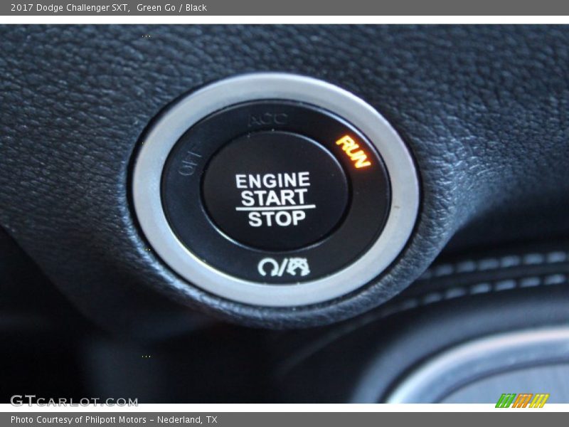 Green Go / Black 2017 Dodge Challenger SXT