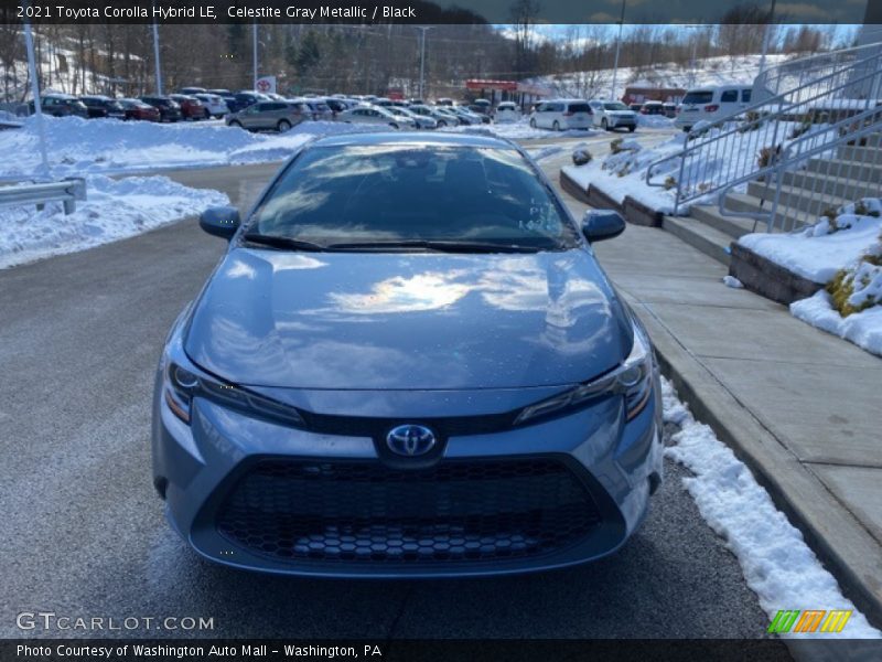 Celestite Gray Metallic / Black 2021 Toyota Corolla Hybrid LE