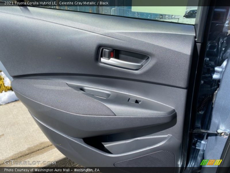 Celestite Gray Metallic / Black 2021 Toyota Corolla Hybrid LE