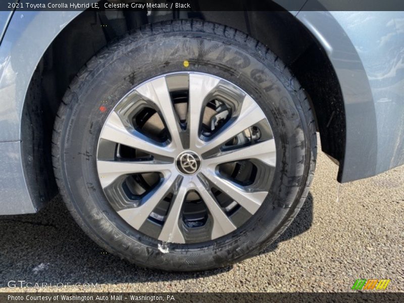 Celestite Gray Metallic / Black 2021 Toyota Corolla Hybrid LE