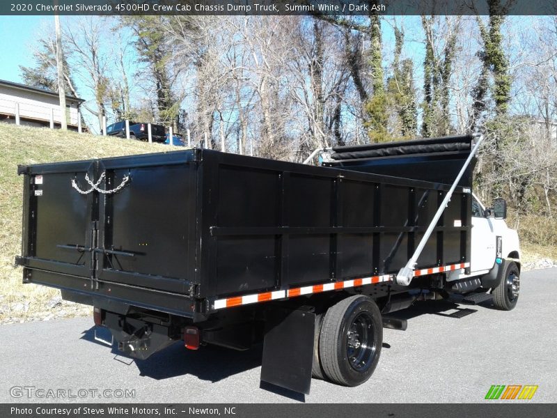 Summit White / Dark Ash 2020 Chevrolet Silverado 4500HD Crew Cab Chassis Dump Truck