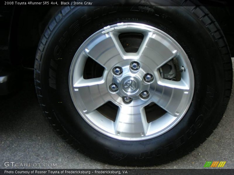 Black / Stone Gray 2008 Toyota 4Runner SR5 4x4