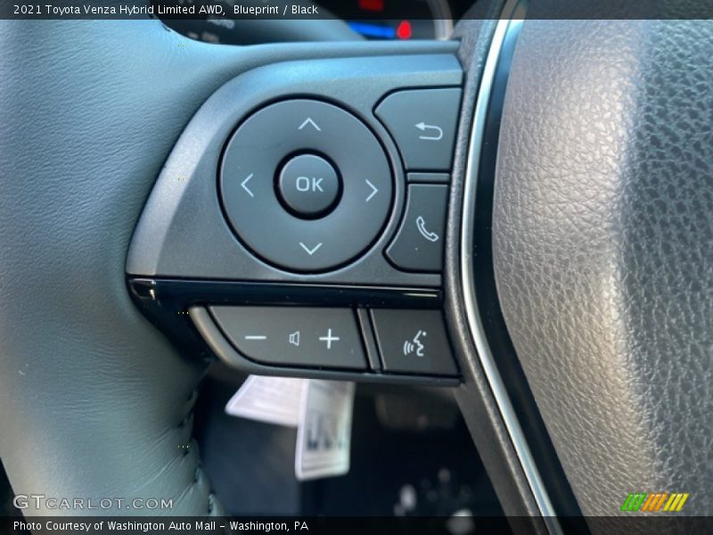 Blueprint / Black 2021 Toyota Venza Hybrid Limited AWD