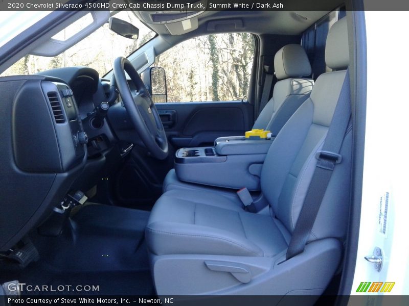 Summit White / Dark Ash 2020 Chevrolet Silverado 4500HD Crew Cab Chassis Dump Truck