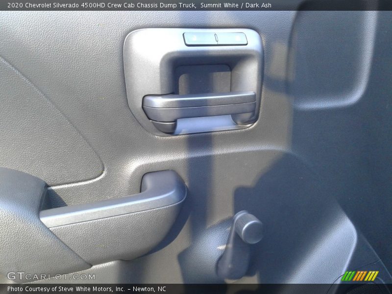 Summit White / Dark Ash 2020 Chevrolet Silverado 4500HD Crew Cab Chassis Dump Truck
