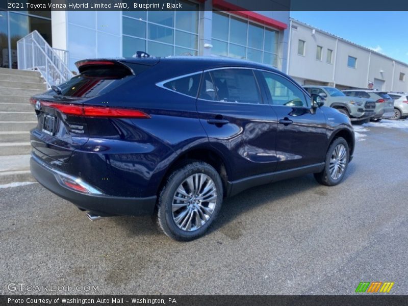 Blueprint / Black 2021 Toyota Venza Hybrid Limited AWD