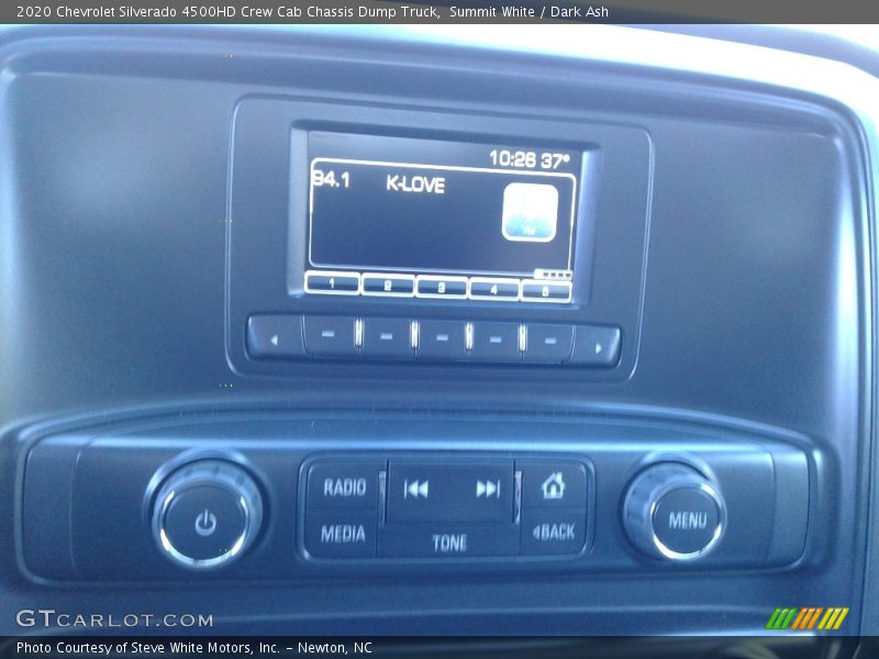 Summit White / Dark Ash 2020 Chevrolet Silverado 4500HD Crew Cab Chassis Dump Truck