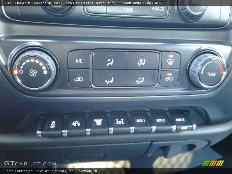 Summit White / Dark Ash 2020 Chevrolet Silverado 4500HD Crew Cab Chassis Dump Truck