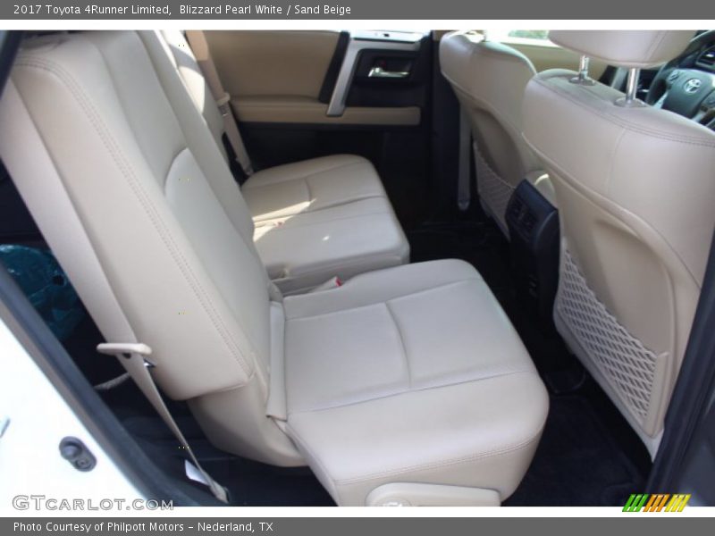 Blizzard Pearl White / Sand Beige 2017 Toyota 4Runner Limited