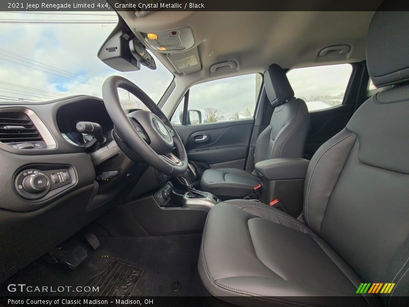 Granite Crystal Metallic / Black 2021 Jeep Renegade Limited 4x4