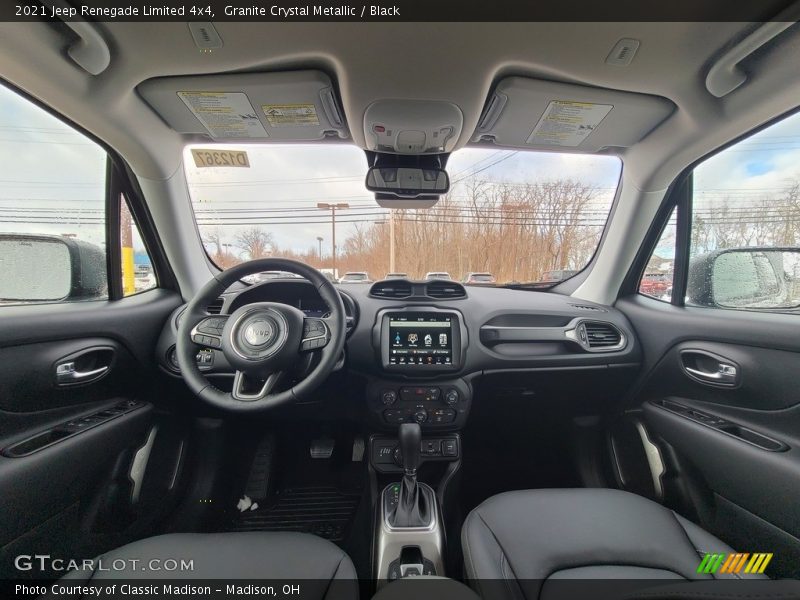 Granite Crystal Metallic / Black 2021 Jeep Renegade Limited 4x4