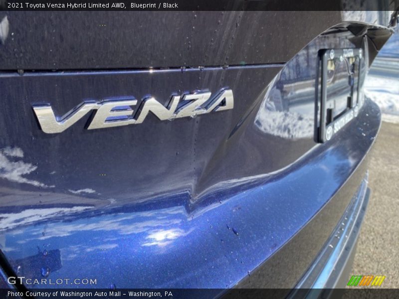 Blueprint / Black 2021 Toyota Venza Hybrid Limited AWD