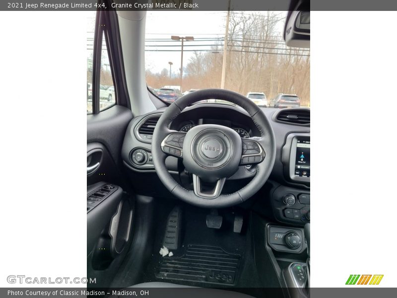 Granite Crystal Metallic / Black 2021 Jeep Renegade Limited 4x4