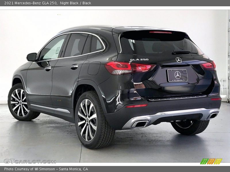 Night Black / Black 2021 Mercedes-Benz GLA 250