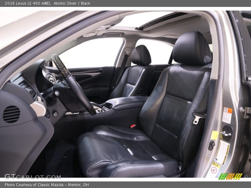 Front Seat of 2016 LS 460 AWD