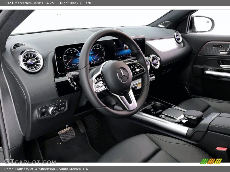 Night Black / Black 2021 Mercedes-Benz GLA 250
