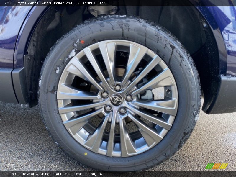 Blueprint / Black 2021 Toyota Venza Hybrid Limited AWD